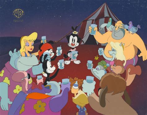 Animaniacs Original Production Cel Animaniacs Crew Original Production