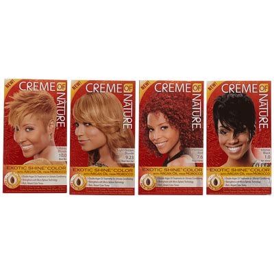 CREME OF NATURE EXOTIC SHINE COLOUR PERMANENT HAIR DYE - Afro-Caribbean ...