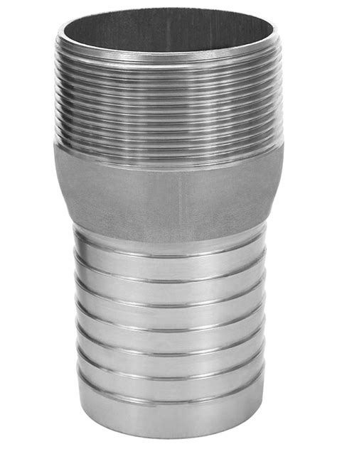 Stainless Steel Male Npt Combination Nipple Fittings On Seal Fast Inc