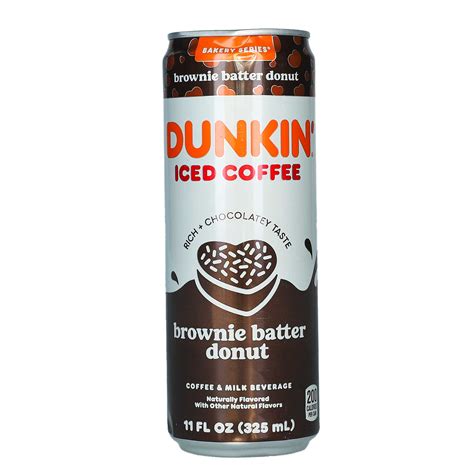 Dunkin Iced Coffee Brownie Batter Donut 325ml Mhd 17072024 Online Kaufen Im World Of