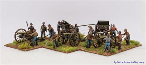 Battle Brush Studios Review Perry Miniatures American Civil War Artillery