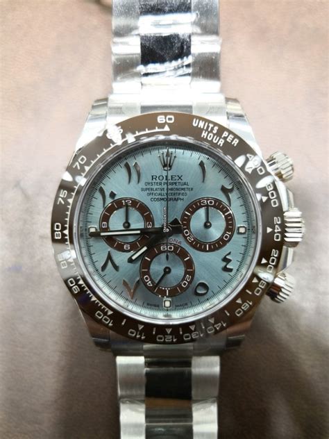 Rolex Daytona Arabic Dial Platinum for $105,000 for sale from a Trusted ...