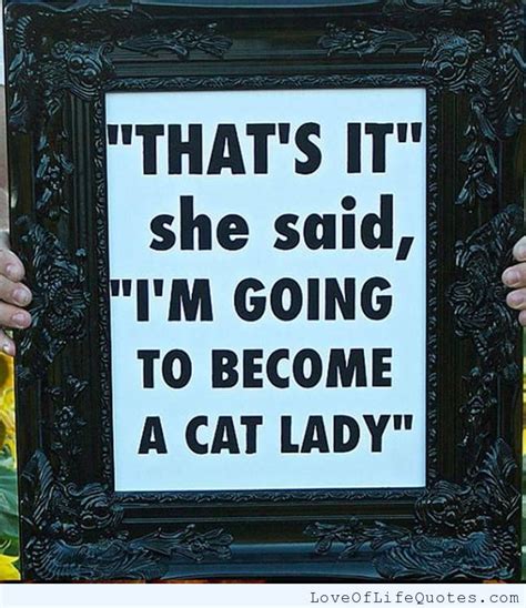 Cat Lady Quotes. QuotesGram