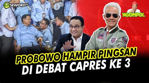 Begawan PRABOWO LEMES LAWAN ANIES GANJAR DI DEBAT CAPRES KE 3