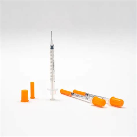 Medical Disposable Insulin Syringe 0 3ml 0 5ml 1ml Diabetic Insulin