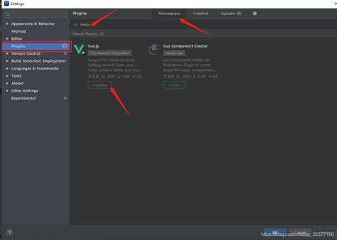 Idea 安装设置开发vue项目环境（最全）idea安装vue开发环境 Csdn博客