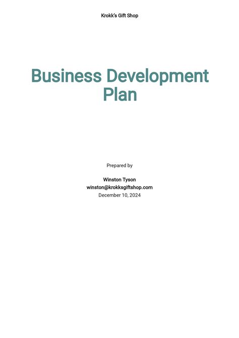 Free Development Plan Templates, 122+ Download in PDF | Template.net