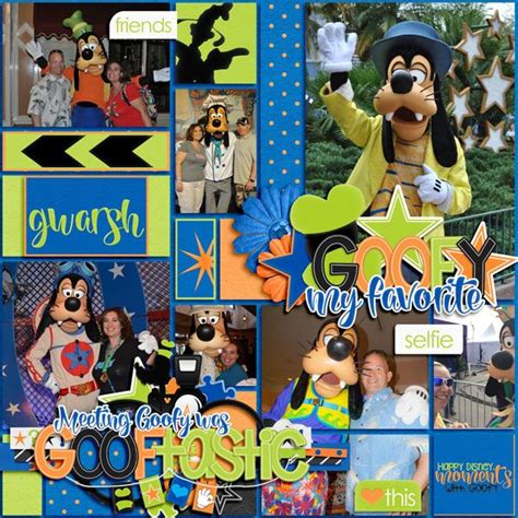 Justgoofyjessica Digital Scrapbooking Digital Papers Disney