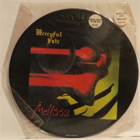 Mercyful Fate Melissa Megaforce Numbered Picture Disc 0001