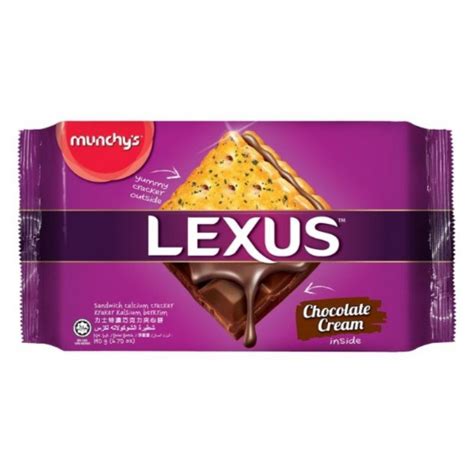 Munchys Lexus Peanut Butter Chocolate Cream Cheese Cream Vegatable