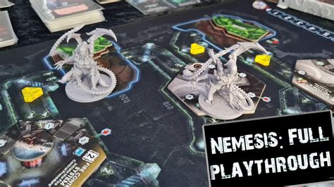 Nemesis Board Game Full Playthrough YouTube