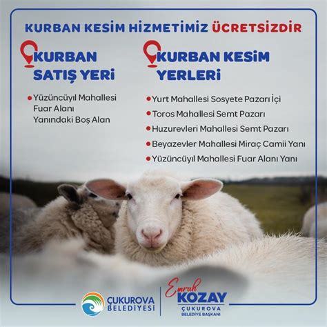 Ukurova Da Kurban Sat Ve Kesim Yerleri Belli Oldu Adana Haberleri