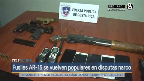 Fusiles Ar Se Vuelven Populares En Disputas Narco Telediario Costa Rica