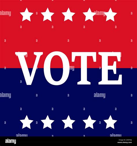 Vote vector illustration. US Election. Midterm Election. Banner Design ...