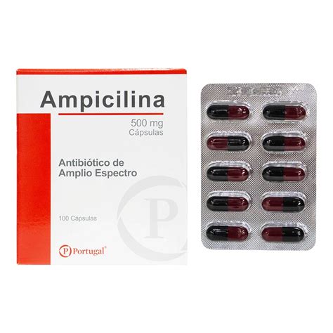 Ampicilina 500 mg Cápsulas Inkafarma