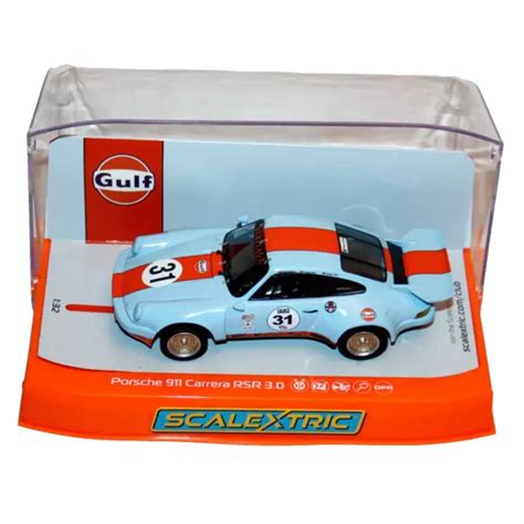 SCALEXTRIC C4304 PORSCHE 911 Carrera RSR 3 0 Gulf 31 DPR Neuve EUR