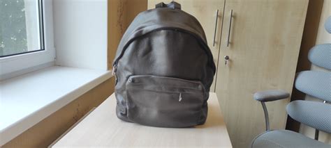 Большой итальянский рюкзак из натуральной кожи