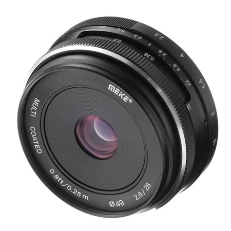 Obiectiv Manual Meike 28mm F2 8 Pentru Sony E Mount EMAG Ro