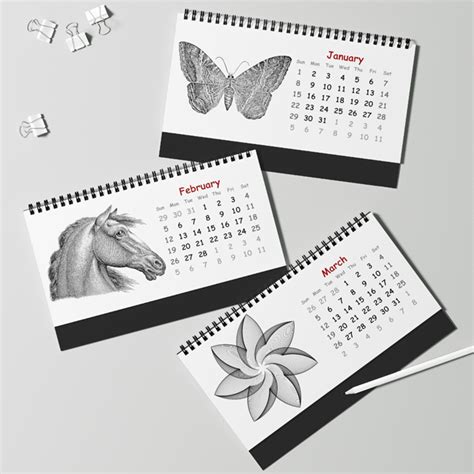 Personalized Desk Calendar | Printify