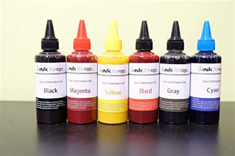 Amazon Inkxpro X Ml Dye Sublimation Ink For Epson Expression Xp