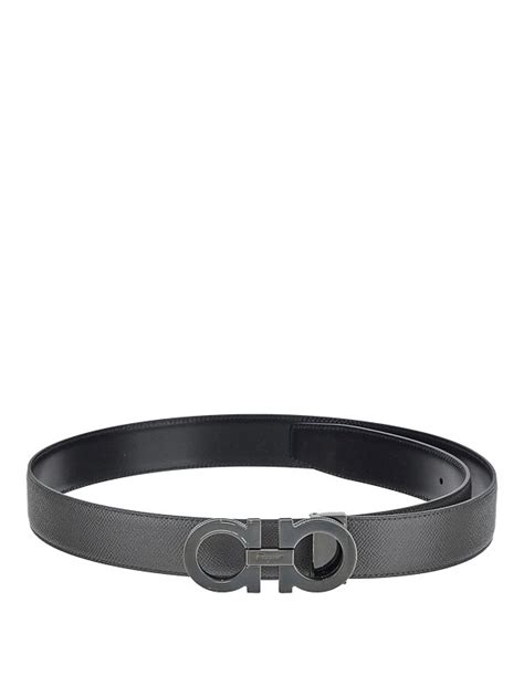 Belts Salvatore Ferragamo - Belt - 67A166764202DARKGREYNERO