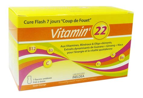 INELDEA VITAMIN 22 GOUT ORANGE 7X30ML