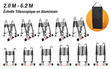 Egtink M M Chelle T Lescopique Pliante En Escabeau