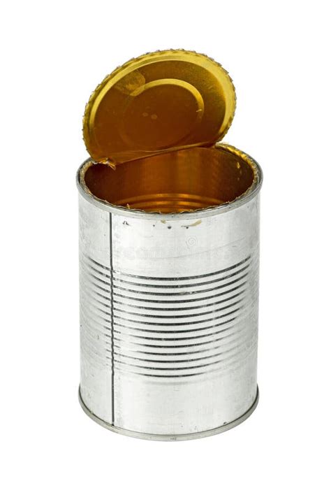 Opened Empty Tin Can Stock Photo Image Of Junk Tinned 25015930