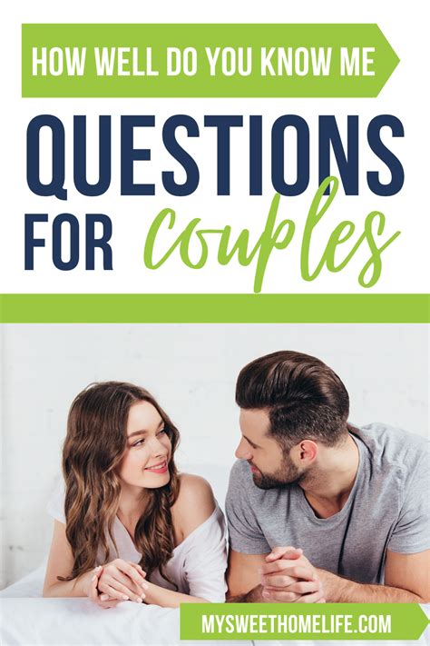 How Well Do You Know Me Questions Funny Advice For Newlyweds Advice