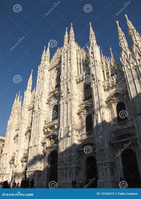 Milan Cathedral Detail Stock Image Image Of Spire Religious 13163473