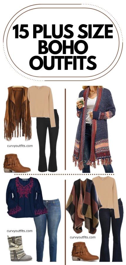 15 Plus Size Boho Outfits