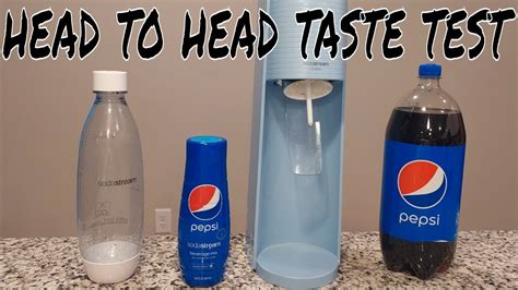 Soda Stream Pepsi vs Real Pepsi - YouTube