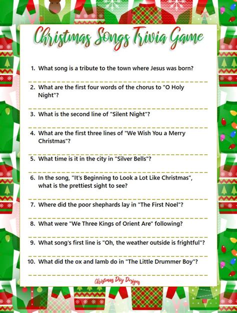 Printable Christmas Trivia Games Christmas Party Games, Christmas Trivia Games, Diy Christmas ...