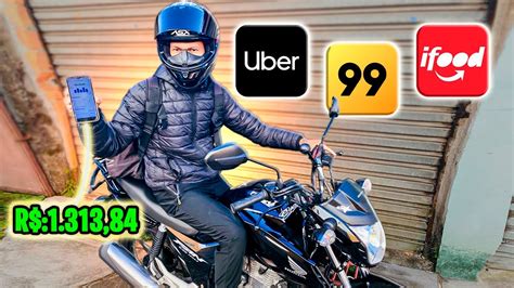 COMPENSA FAZER ENTREGA UMA SEMANA TRAMPANDO NA UBER YouTube