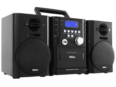 Micro System MP3 USB 12 Watts RMS MSP211N Philco Micro System