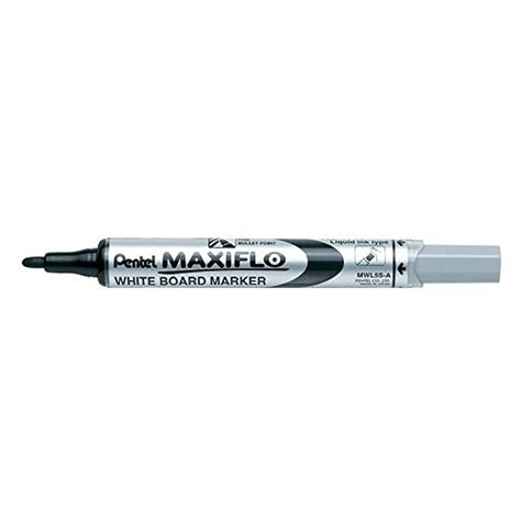 Pennarelli a gesso liquido Pentel Maxiflo MWL 5S Nero 12 Unità Leroy