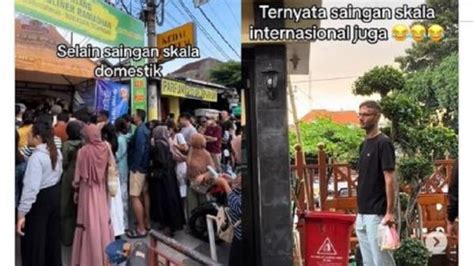 Viral Bule Tepergok Berburu Takjil Di Bali Netizen Saingan Skala