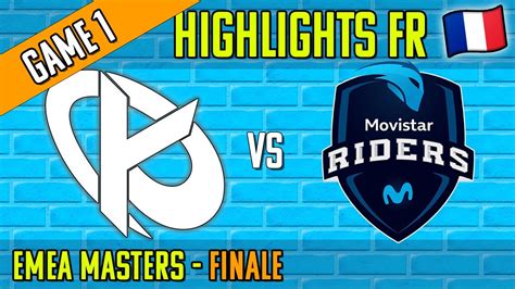 KC Vs MRS Highlights FR GAME 1 FINALE EMEA Masters Summer 2023