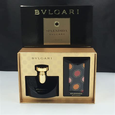 Bvlgari Splendida Jasmin Noir Gift Set 100ml Eau De Parfum + Scarf