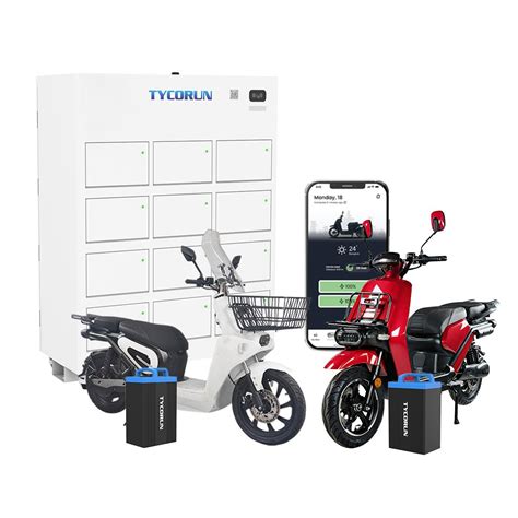 Tycorun Charging Cabinet Battery Swap Module EV Scooter Motorcycle