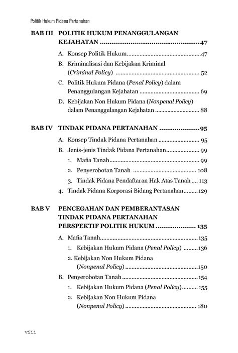 POLITIK HUKUM PIDANA PERTANAHAN Samudra Biru