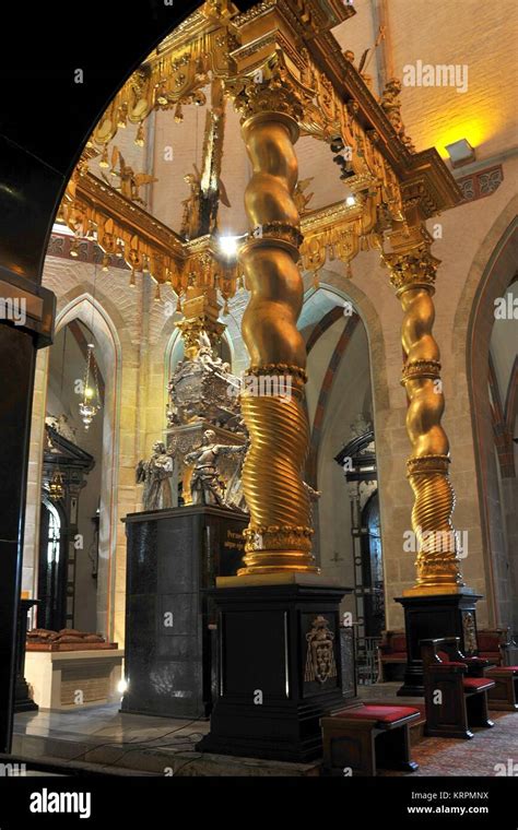 Royal Gniezno Cathedral S Interior With Sarcophagus St Adalbert