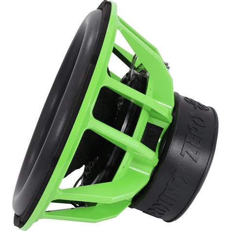 Subwoofer Ground Zero Gzhw Spl Green Edition Caraudioempire