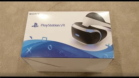 Sony Playstation Vr Unboxing Youtube