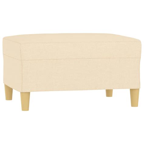 ETO Ensemble de canapés 3 pcs coussins décoratifs et coussins Crème