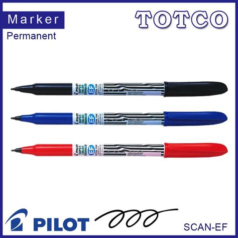 Pilot Extra Fine Marker SCAN EF Totco Trading Sdn Bhd