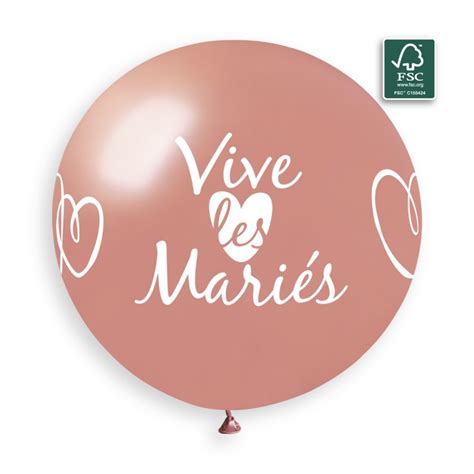 Fsc Certified Nrl Balloons Vive Les Mari S