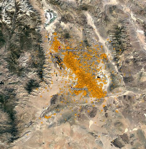 Seismic activity continues at Coso Volcanic Field in Inyo County ...