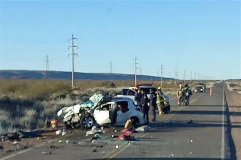 Identificaron a las tres víctimas fatales del choque frontal en la ruta