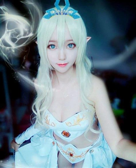 英雄联盟 风暴之怒迦娜cosplay 最爱的角色，最美的还原